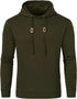 Premium Men’s Fleece Hoodies - Jacquard Pullover Sweatshirts for Men - High-Quality Male Hooded Sweatshirts - Warms Hoodies